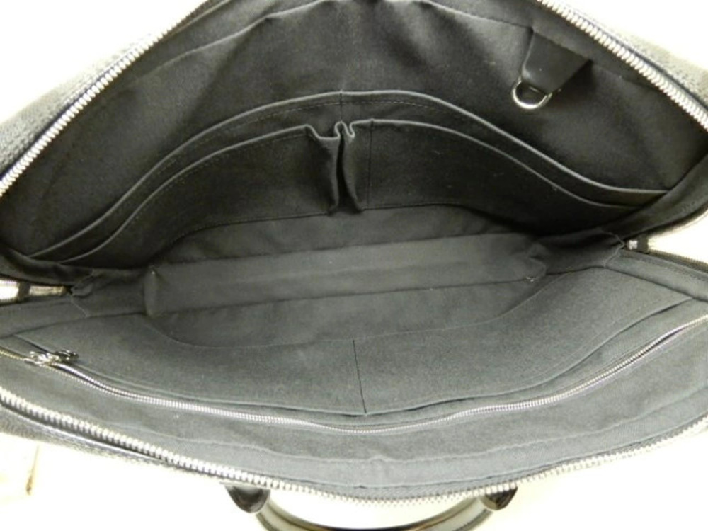 Louis Vuitton Graphite Black Business Damier Bag Voyage Port Black